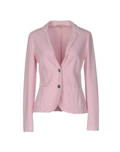 Shop Capobianco Blazer In Light Pink