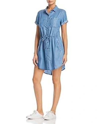 Shop Billy T Chambray Shirt Dress In Blue