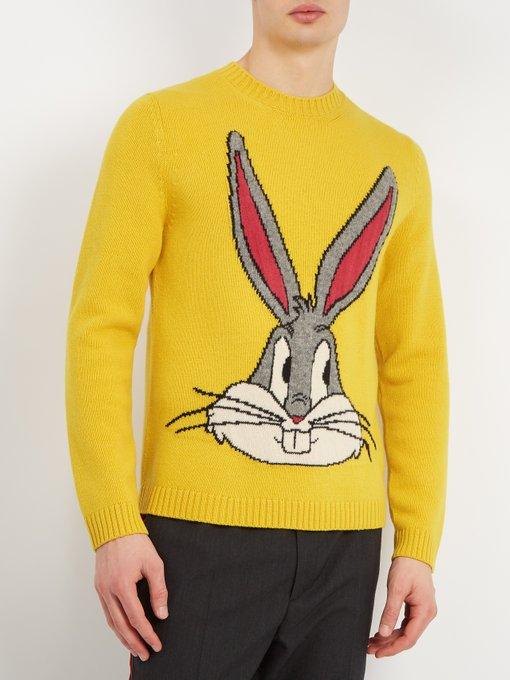 gucci bugs bunny sweater
