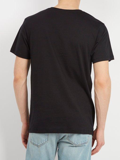 Gucci Dragoon Printed Cotton Jersey T-shirt In 1289 Black | ModeSens
