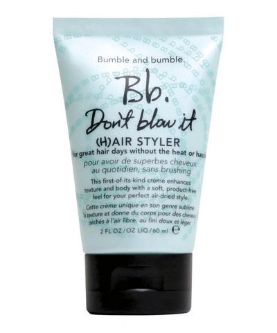 Shop Bumble And Bumble Don't Blow It Styling Creme 60ml In Beige