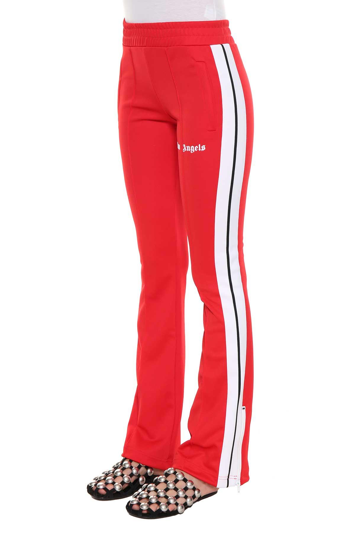 palm angels flared track pants