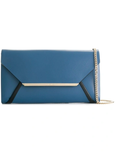 Shop Lanvin Envelope Clutch - Blue
