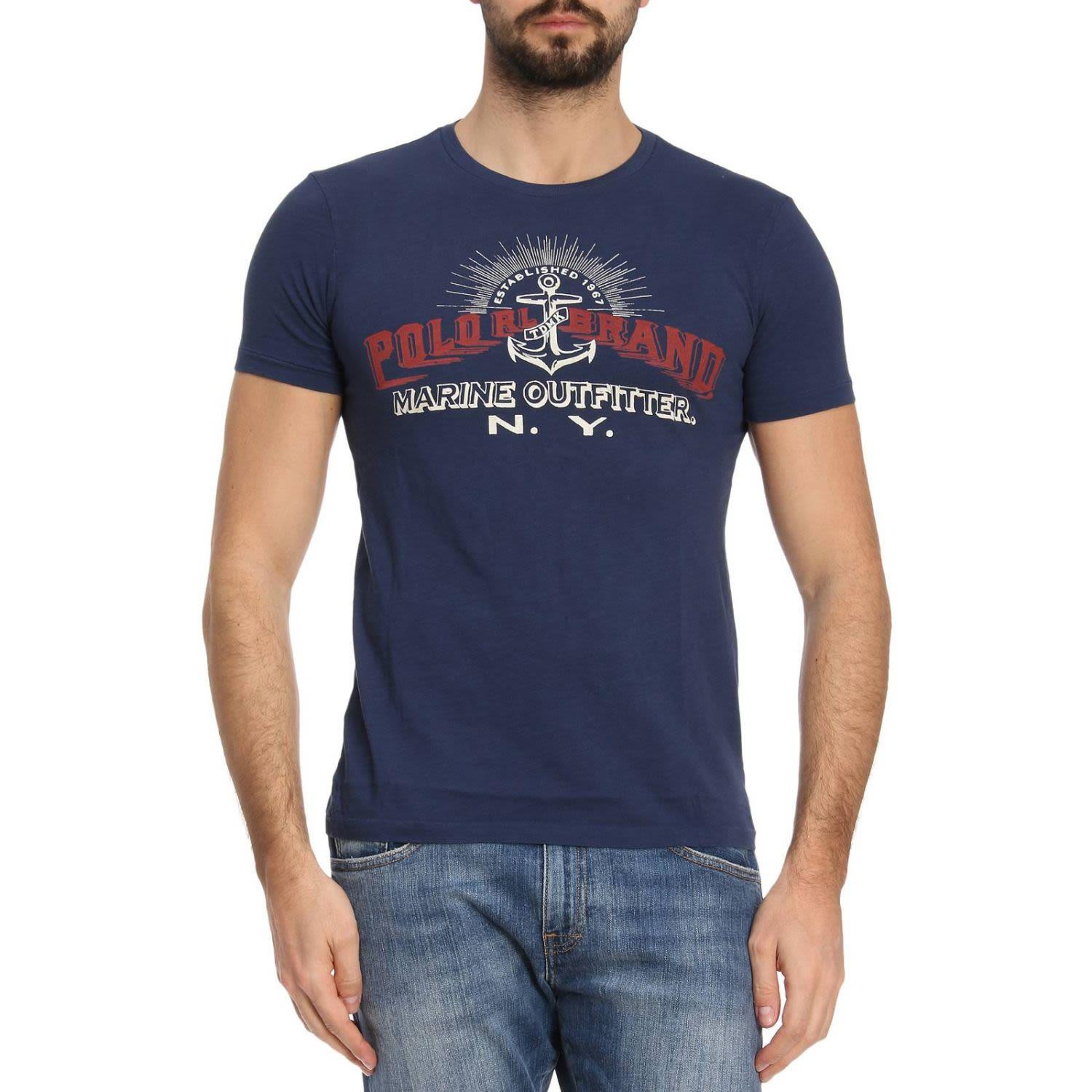 Polo Ralph Lauren T-shirt T-shirt Men In Blue | ModeSens