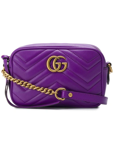 Shop Gucci Marmont Matelassé Shoulder Bag