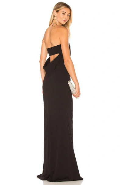Shop Katie May Mary Kate Gown In Black