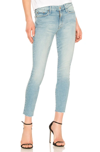 Shop Mother The Looker Ankle Fray Jean In Ready To Roll