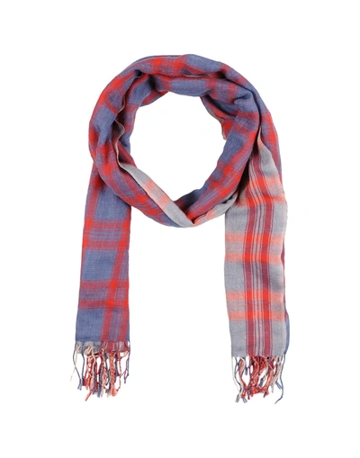 Shop Ps By Paul Smith Oblong Scarves In Red