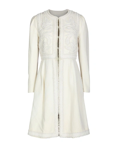 Shop Valentino Full-length Jacket In White