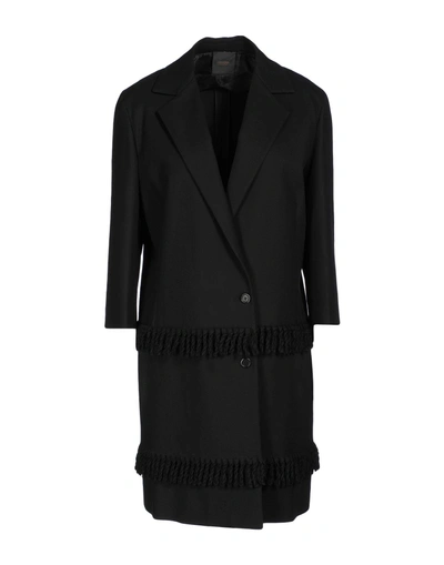 Shop Agnona Full-length Jacket In Black