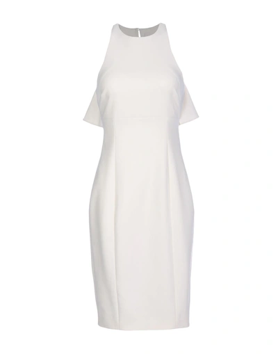 Shop Cinq À Sept Knee-length Dress In Ivory