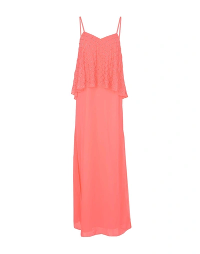 Shop Needle & Thread Long Dress In Coral