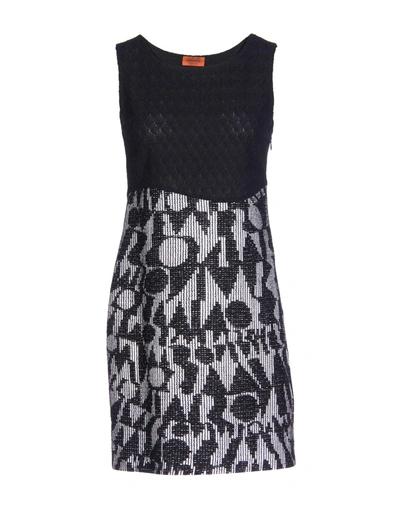 Shop Missoni Short Dress In Black