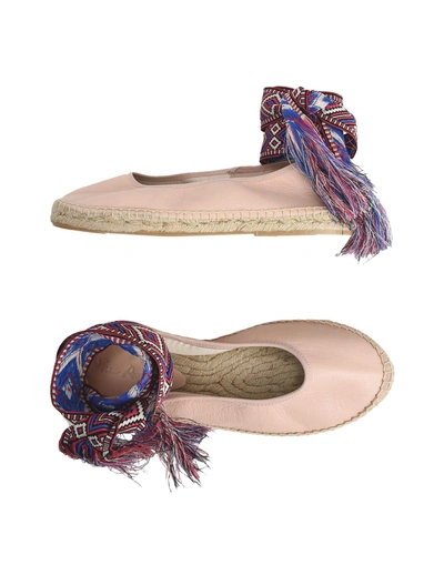 Shop Free People Ballet Flats In Light Pink