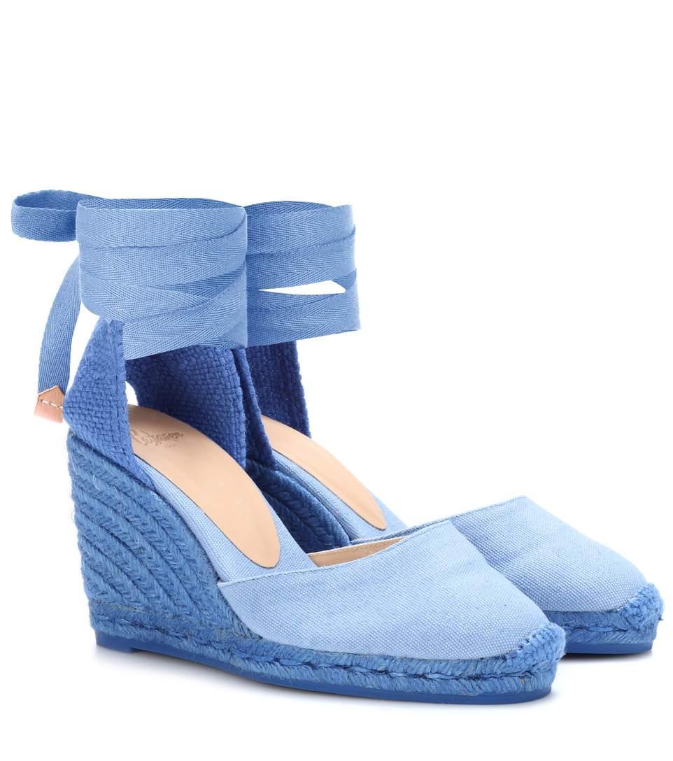 carina canvas wedge espadrilles