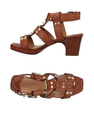 Shop Sonia Rykiel Sandals In Brown