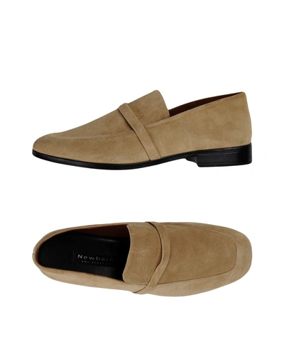Shop Newbark Loafers In Beige