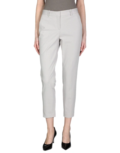 Shop Theory Casual Pants In Grey