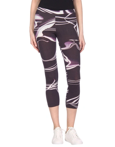 Shop Y-3 Leggings In Purple