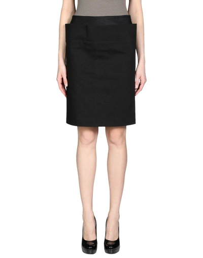 Shop Maison Margiela Mini Skirt In Black