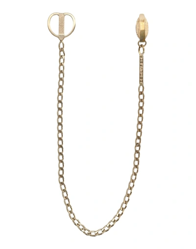 Shop Dsquared2 Key Rings In Gold