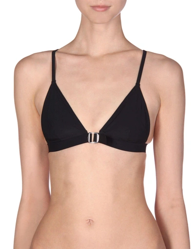 Shop Orlebar Brown Bikini Tops In Black