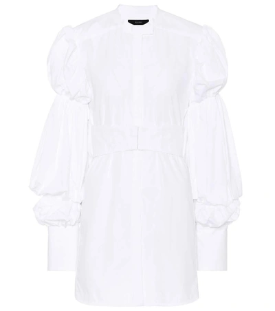 Shop Ellery Jovian Cotton Shirt In White