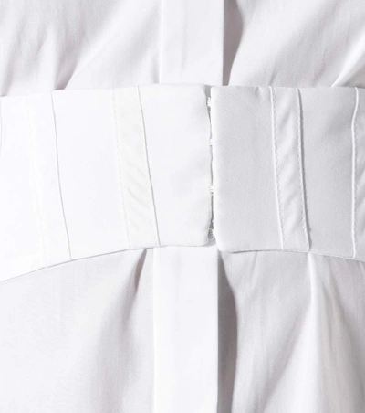 Shop Ellery Jovian Cotton Shirt In White