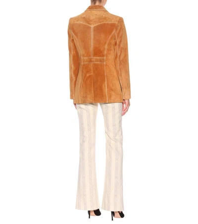 Shop Altuzarra Bastille Suede Jacket