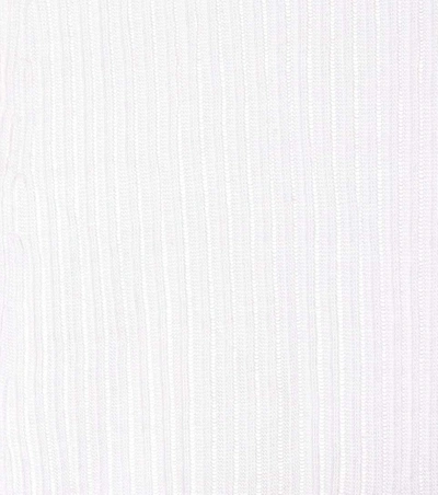 Shop Loro Piana Linen And Silk Cardigan In White