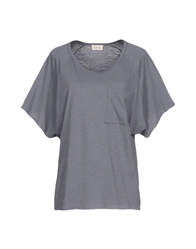 Shop American Vintage T-shirt In Grey