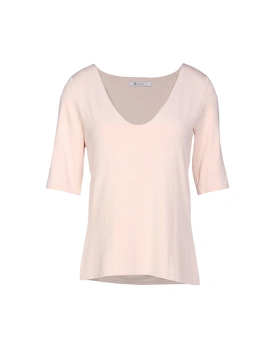 Shop Alexander Wang T T-shirt In Light Pink