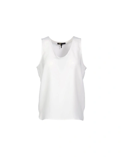 Shop Maje Top In White