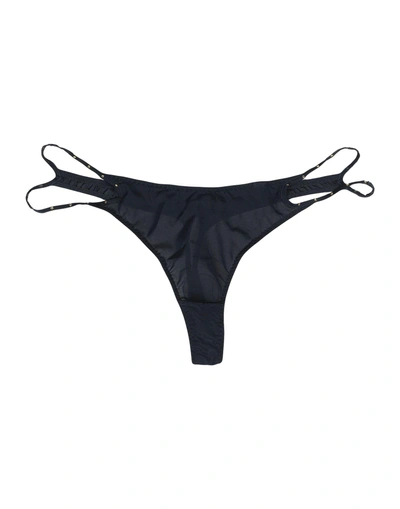 Shop Agent Provocateur Thongs In Dark Blue