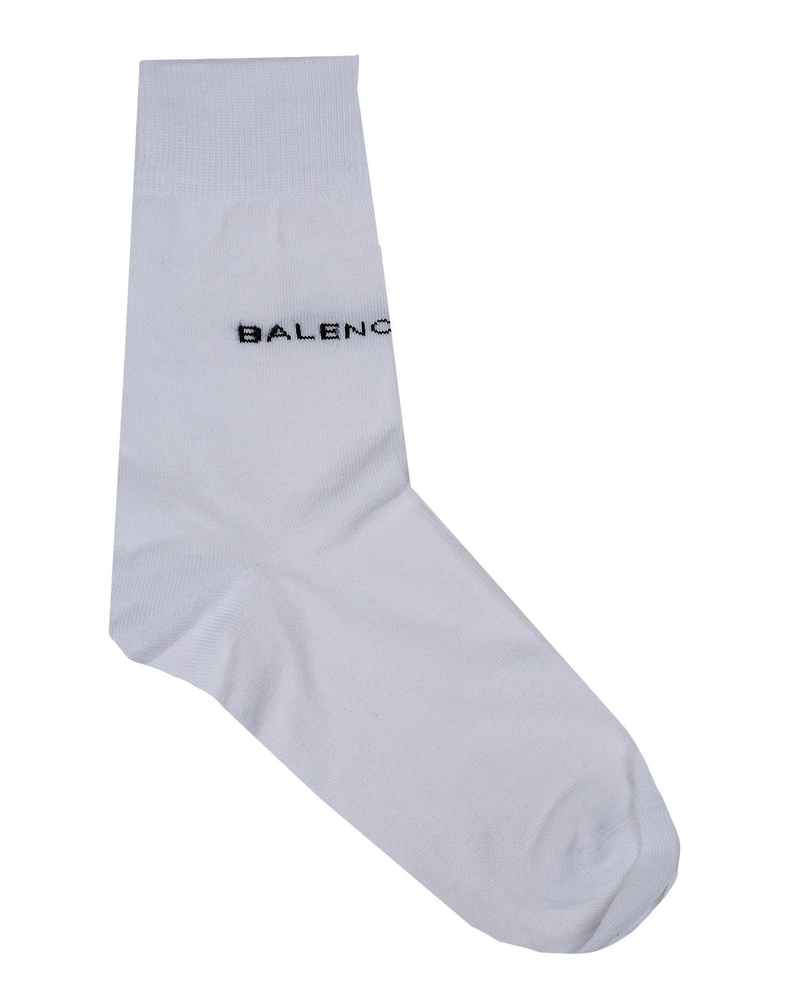 Balenciaga Short Socks In White | ModeSens