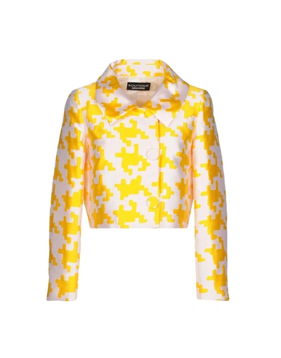 Shop Boutique Moschino In Yellow