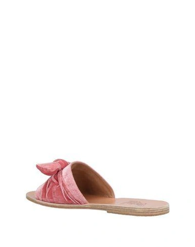 Shop Ancient Greek Sandals Woman Sandals Pink Size 6 Textile Fibers