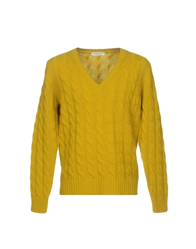 Shop Maurizio Pacini Sweater In Ocher