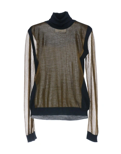 Shop Maison Margiela Turtleneck In Military Green