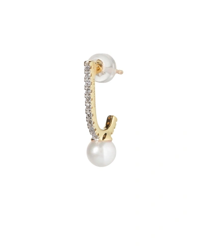 Shop Hirotaka Pearl Inner Hook Single Earring