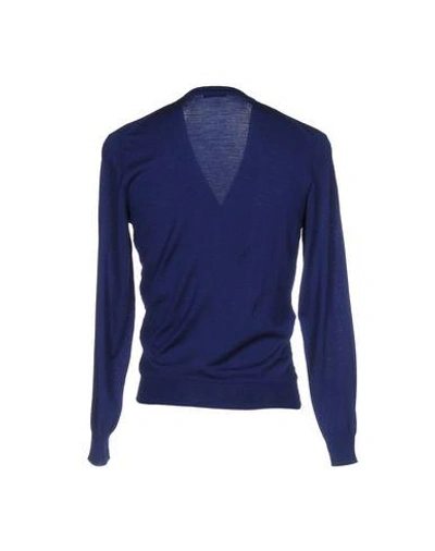 Shop Drumohr Cardigan In Blue