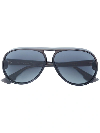 Shop Dior Eyewear Aviator Sunglasses - Black