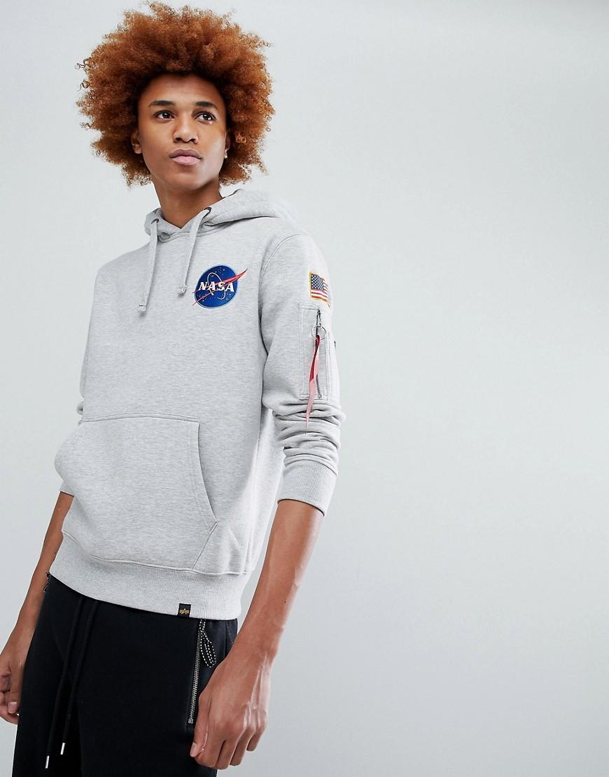 alpha industries nasa space shuttle hoodie