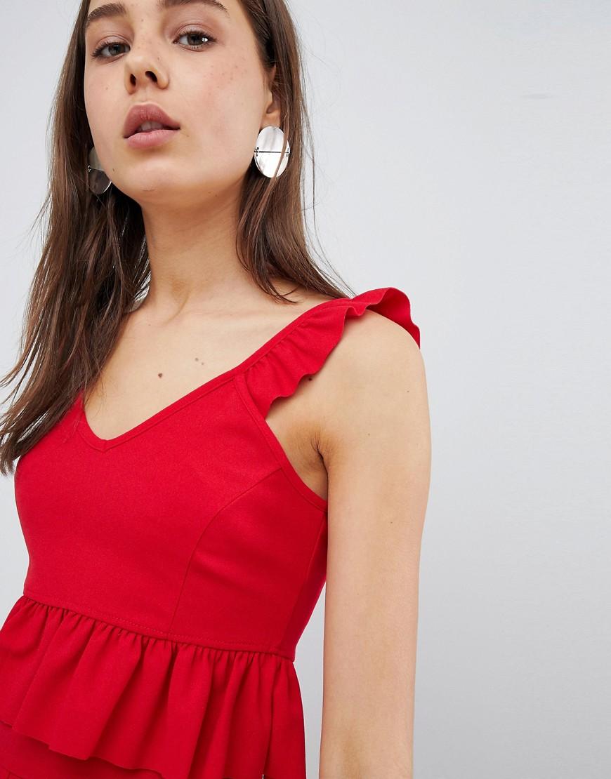 new look ruffle top