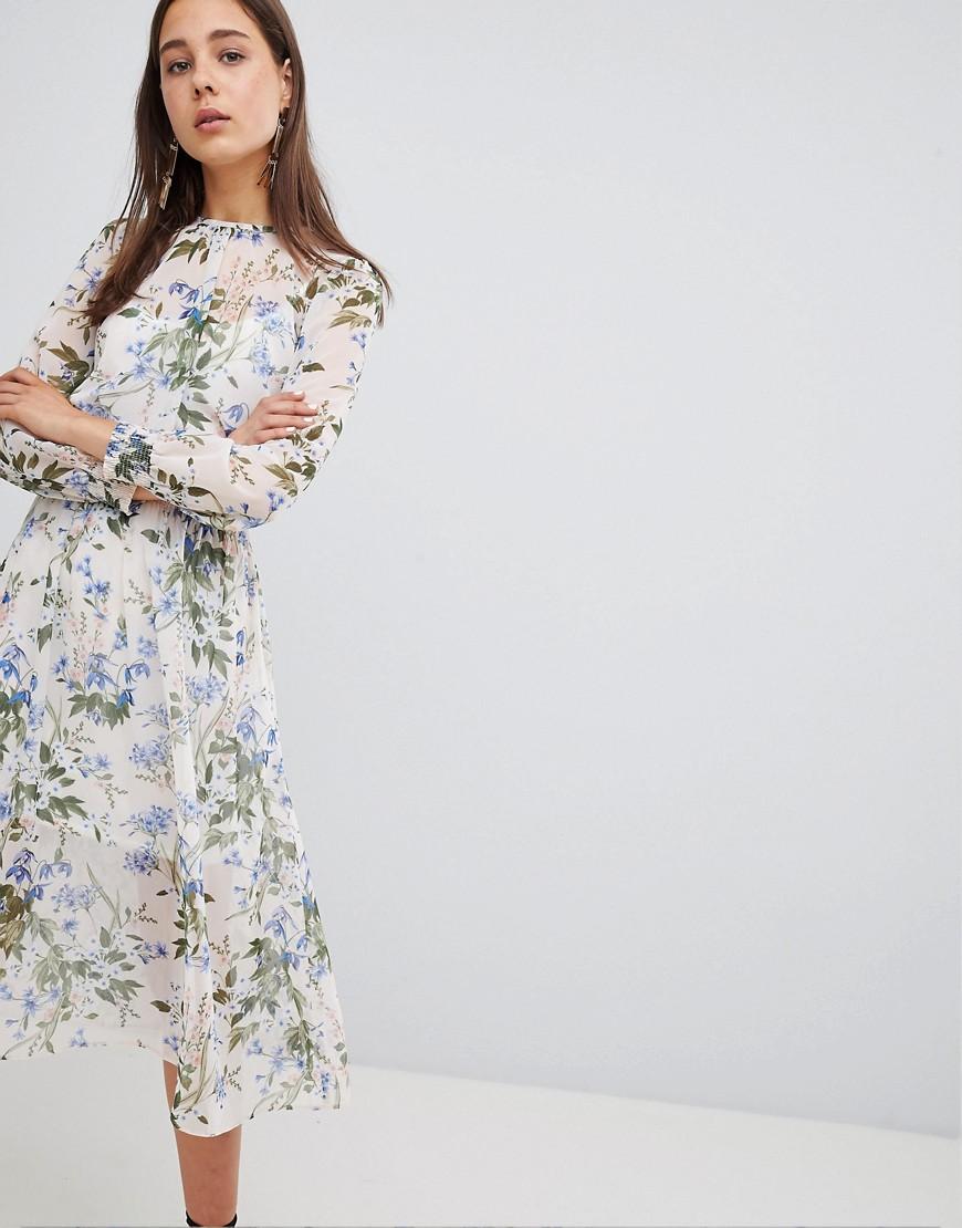 new look white midi dress