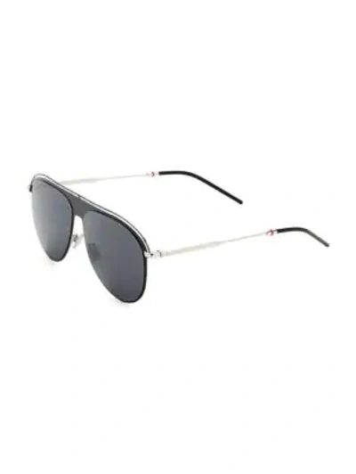 Shop Dior 59mm Aviator Sunglasses In Grey Blue