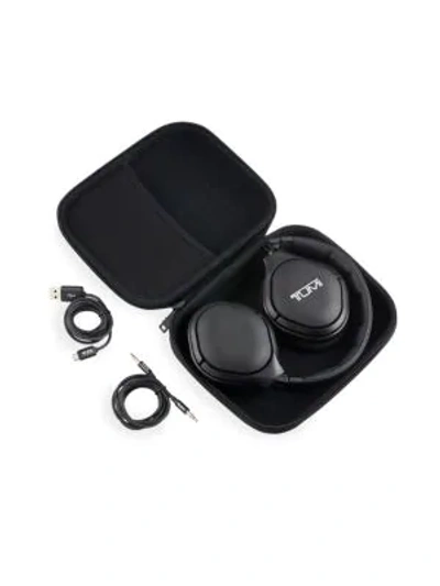Shop Tumi Wireless Noise Cancelling Headphones & Case In Black