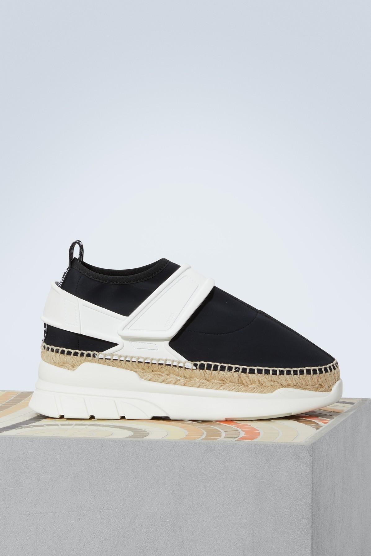 kenzo k lastic espadrille sneakers
