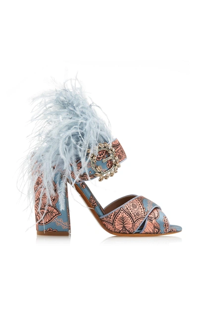 Shop Tabitha Simmons Reyner Sandal In Blue