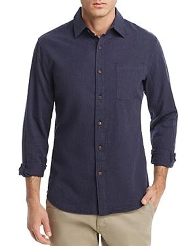 Shop Oobe Lewis Regular Fit Button-down Shirt In True Navy